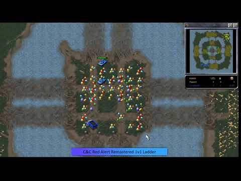 Command and Conquer Remastered: Red Alert Quickmatch 1v1 - Papprich VS Chris86328