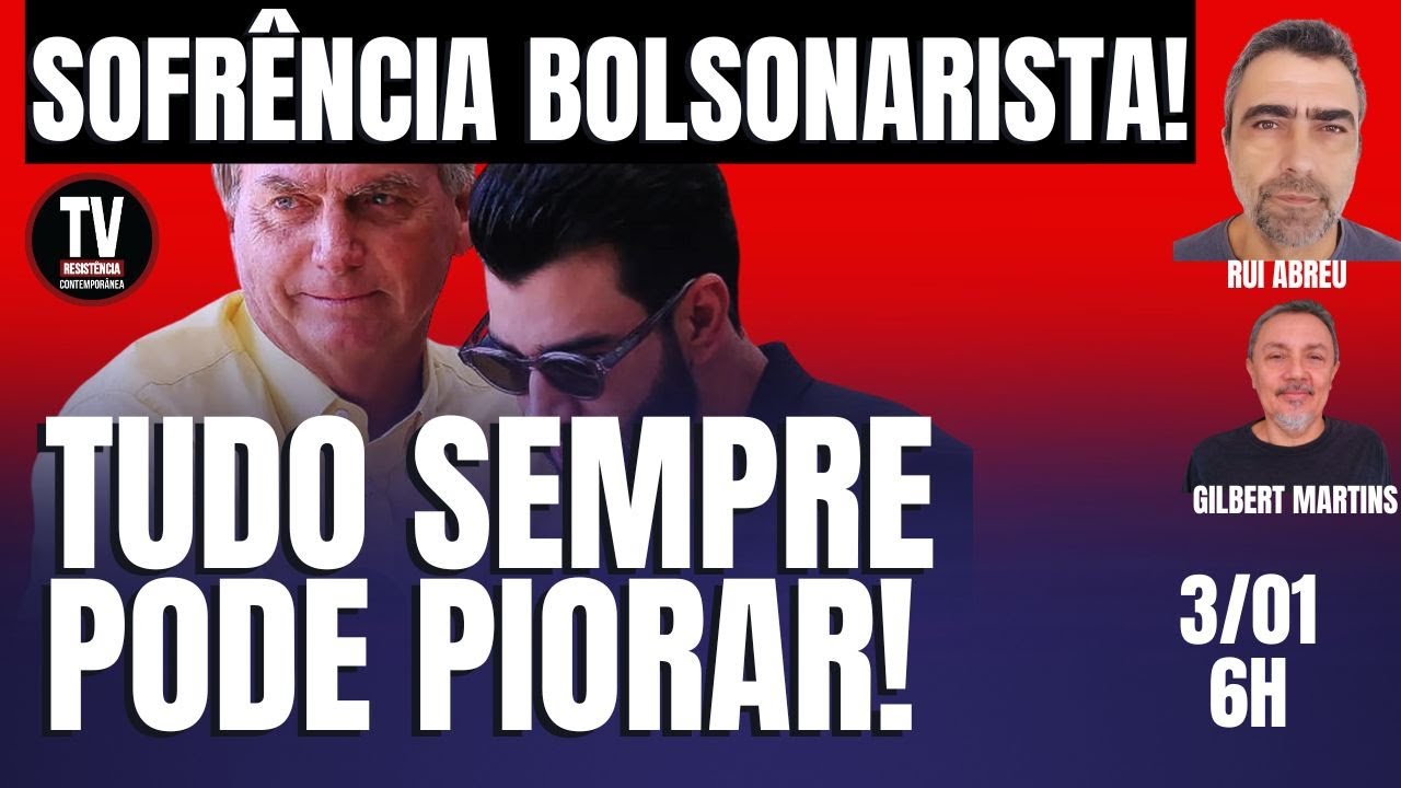 [AO VIVO] TUDO SEMPRE PODE PIORAR! QUANDO VC ACHA QUE JÁ CHEGOU AO FUNDO DO POÇO! (3/1/2025)