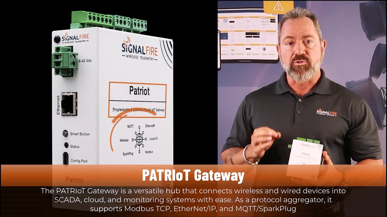 SignalFire PATRIoT Gateway | Programmable & Telemetry Ready IoT Gateway