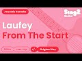 From The Start Laufey Acoustic Karaoke