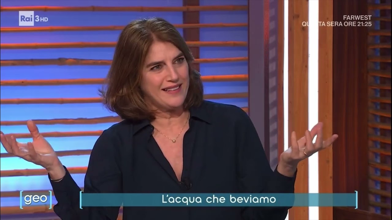 L’acqua che beviamo. Molto interessante e istruttivo servizio sulla potabilità dell’acqua. RAI 3 GEO