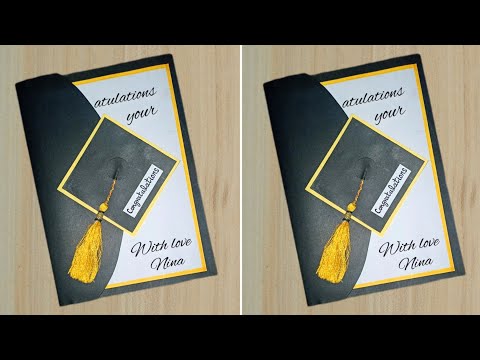 DIY Graduation Card idea // How to make Graduation Card // Handmade Congratulations Card