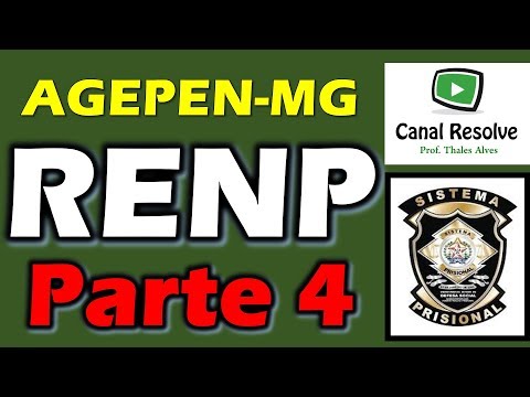Regulamento e Normas de Procedimentos do Sistema Prisional/MG (RENP) Parte 4