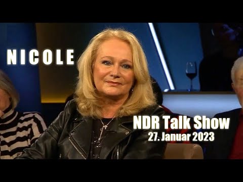 Nicole in der NDR Talk Show