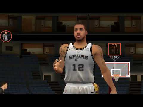 NBA2K20 Mobile My Career #39 LA Lakers Vs San Antonio Spurs 6