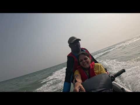 Jet Skiing was an amazing experience near Chandrabhaga beach, Konark, Odisha