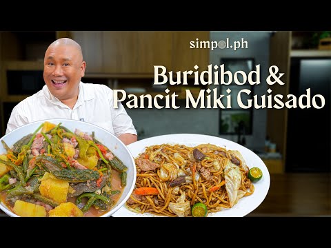 Buridibod & Pansit Miki Guisado | Easy Filipino Recipes with Budget-Friendly Ingredients