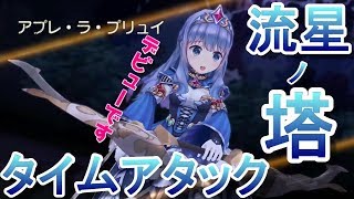 【グリムエコーズ】流星の塔タイムアタックで成長を感じる男【弓シンデレラのタワー攻略】