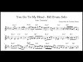 You Go To My Head - Bill Evans Solo Transcription from "Interplay"