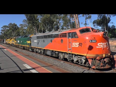 SSR Big Lash-up Transfer Train - 8th Jan 2019