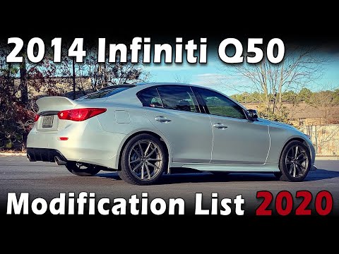 Infiniti Q50 full cosmetic walk around 2020