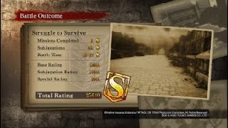 Struggle to Survive Speedrun | 13:27 |True Attack | S + All 3 Dires | Attack on Titan