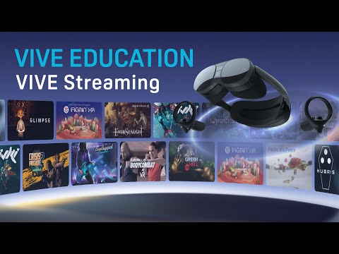 VIVE Education - Using VIVE Streaming to play PC VR titles on VIVE XR Elite