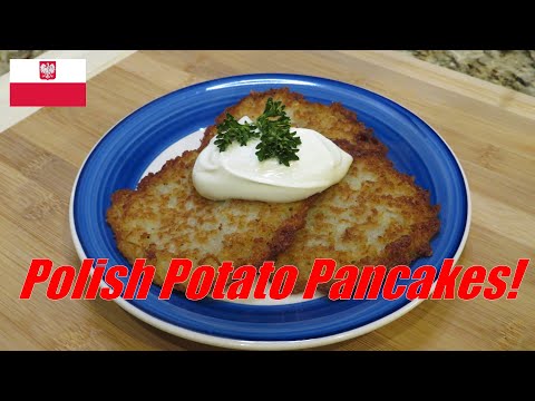 Easy And Delicious Polish Potato Pancakes! Placki ziemniaczane