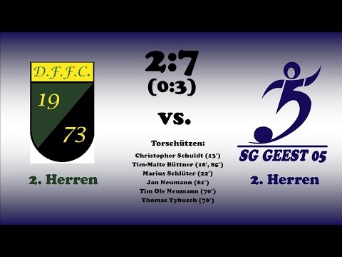 Highlights Diekhusen-Fahrenstedter FC II vs. SG Geest 05 II - 22.05.2016