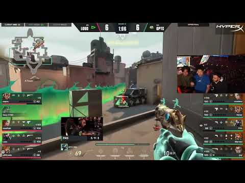 LOUD Less snatching pistol round vs OpTic - Tarik's reaction