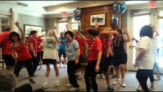 Seniors Over Sixty (SOS) Dance Crew swing it to SING YOU SINNERS!