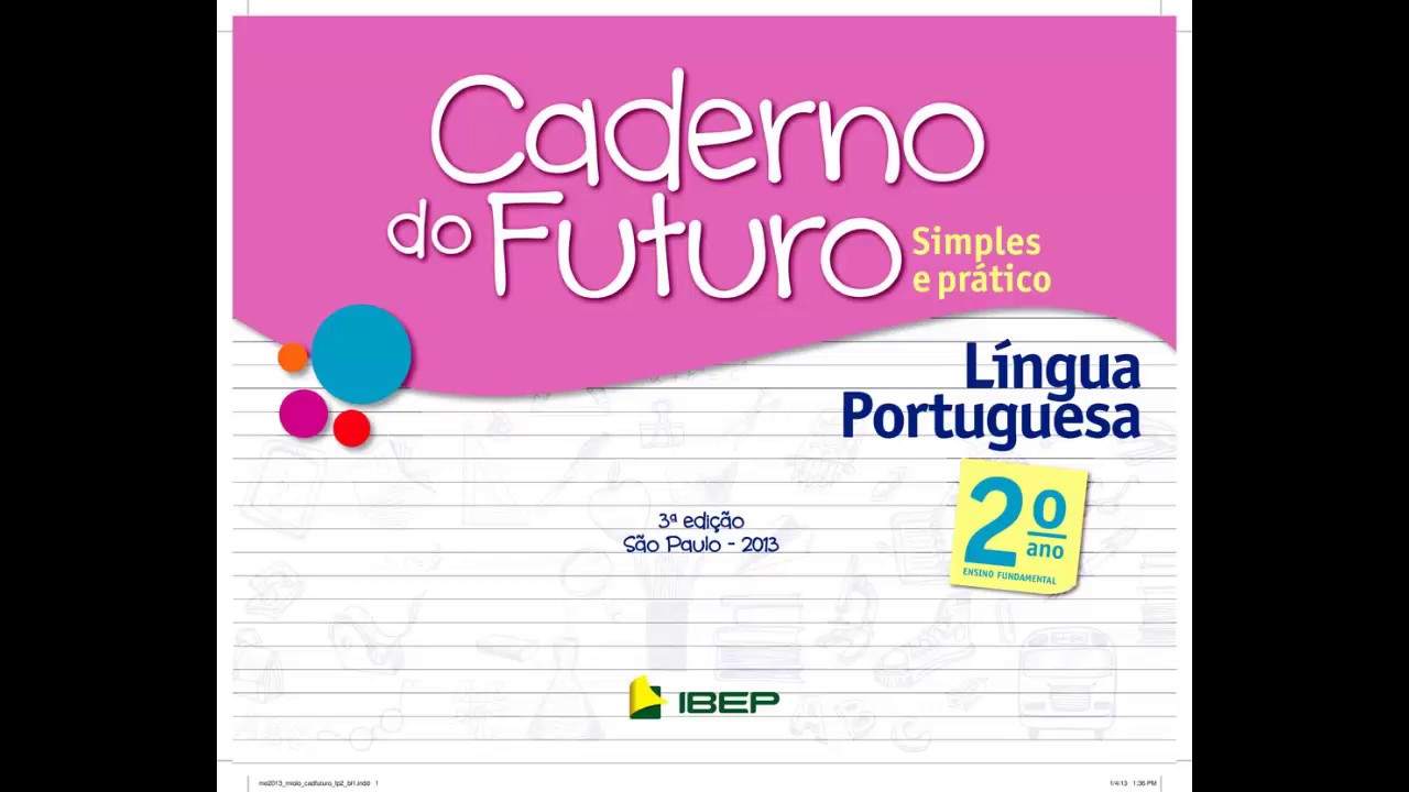 Caderno do Futuro - Português 2° ano