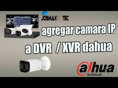 Part of a video titled como agregar camara ip a DVR / XVR dahua - YouTube