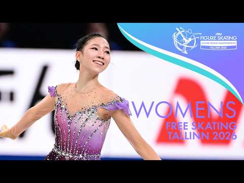Women Free Skating | Figure Skating Junior World Championships | Tallinn 2026 | #WorldJFigure