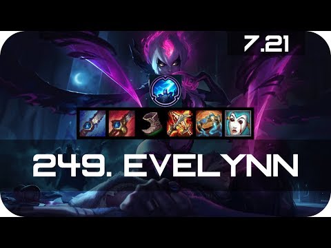 Evelynn Jungle vs Ornn Season 7 s7 Patch 7.21 2017 Gameplay Guide Build Normals