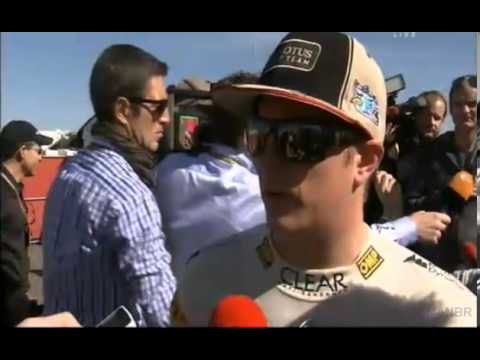 Interview with Kimi Raikkonen in Austin after qualifying!