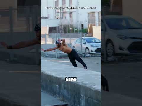 City Becomes His Playground 😱 #parkour