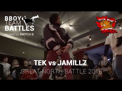 TEK vs Jamillz // Great North Bboy Battle