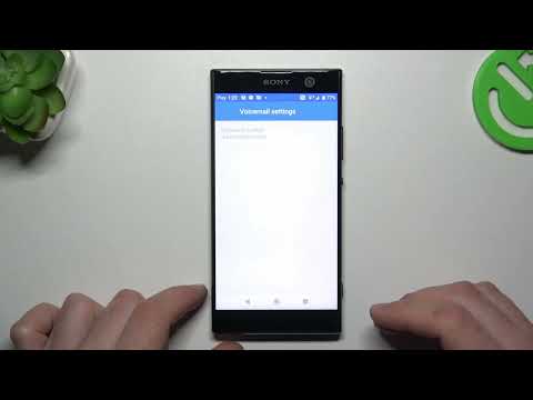 How to Set Up Voicemail Number on SONY Xperia XA2