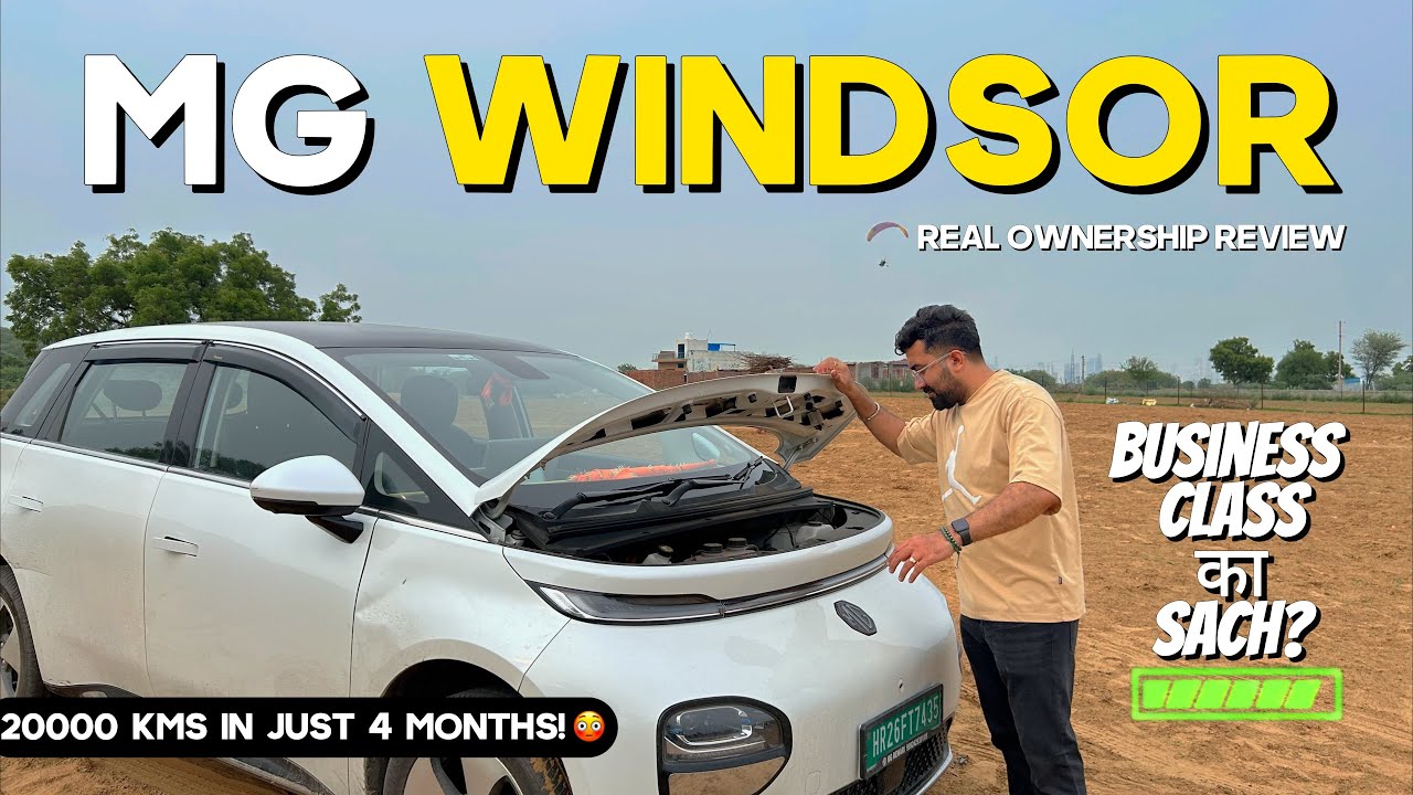 Itni Range तो OLA Scooter dedega!! 😂 | MG WINDSOR EV Complete Ownership Details|