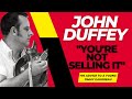 John Duffey's Advice to Jimmy Gaudreau: "You're Not Selling It"