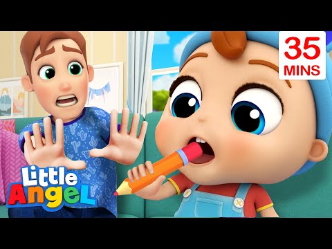 No No, Don't Put It In Your Mouth + More Little Angel Kids Songs & Nursery Rhymes