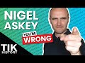 Dear Nigel Askey - Your Article about me is WRONG