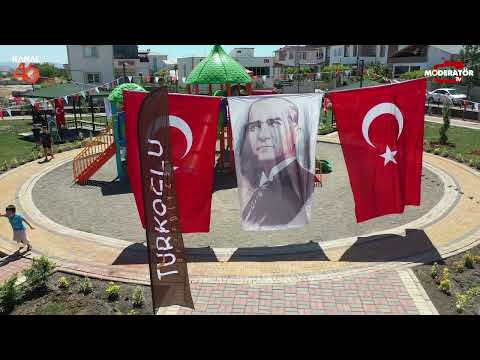 Koca Reis Mehmet Darıcı Parkı, Türkoğlu’nda vatandaşların kullanımına açıldı
