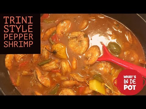 Pepper Shrimp Trini Style