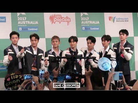 170922 EXO Red Carpet - KCON Australia