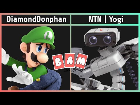 Smash @ BAM Cards 15 - DiamondDonphan (Luigi) vs. NTN | Yogi (ROB) - SSBU Tournament