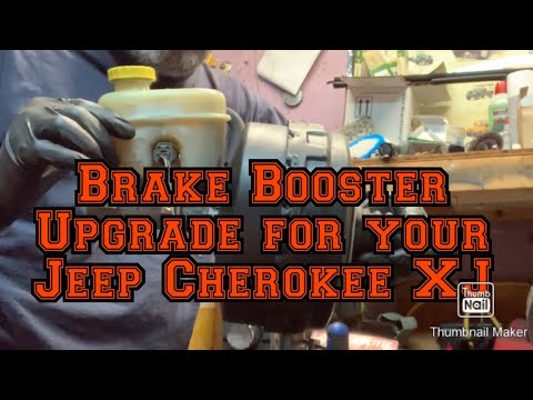 Brake booster and master cylinder upgrade for your Jeep Cherokee XJ