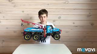 LEGO Technic Аварийный внедорожник 6х6 (42070) - відео 8