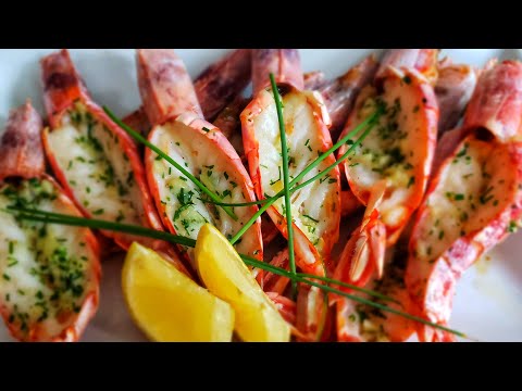 Garlic and Butter Argentine Shrimp