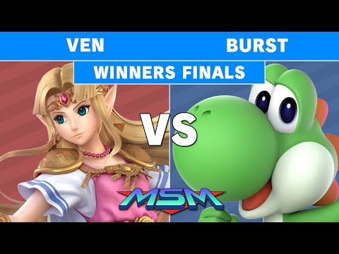 MSM Online 25 - SUGOI | ven (Zelda) Vs. SxD | Burst (Yoshi) Winners Finals - Smash Ultimate