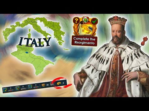 I Formed The TALLEST ITALIAN EMPIRE In EU4 History