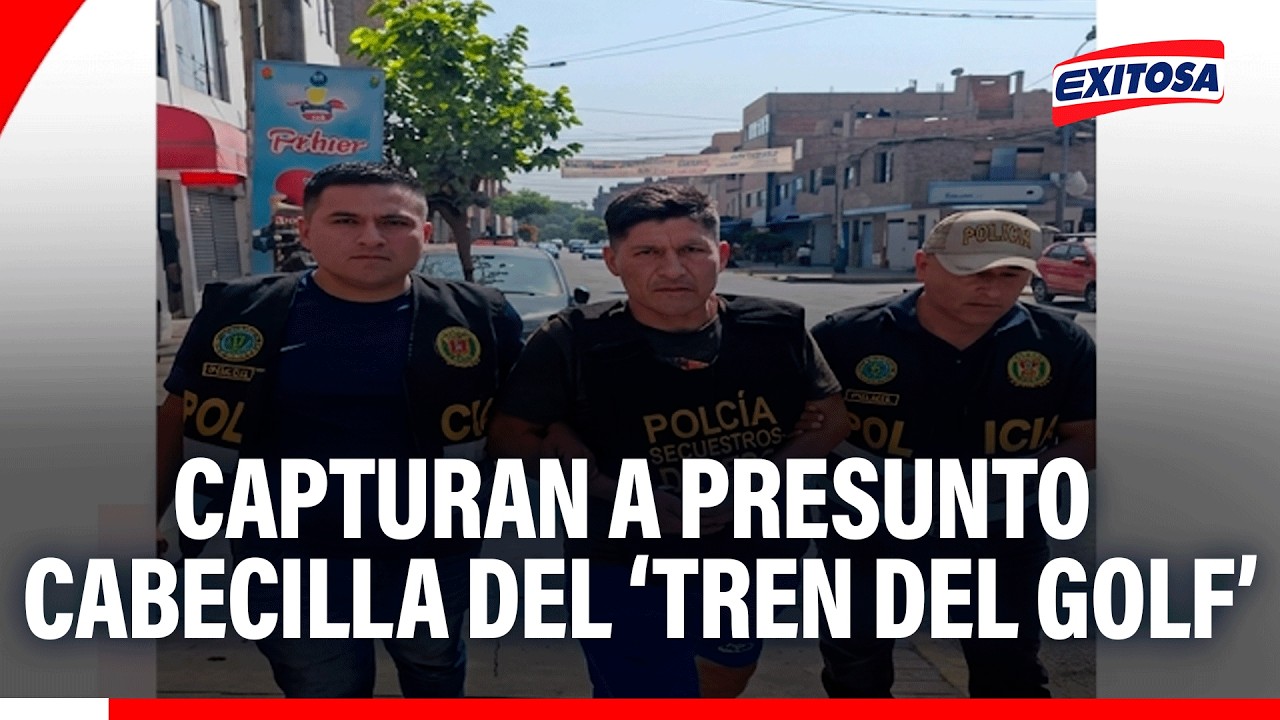🔴🔵 PNP captura a presunto cabecilla de banda criminal vinculada a secuestro de empresario