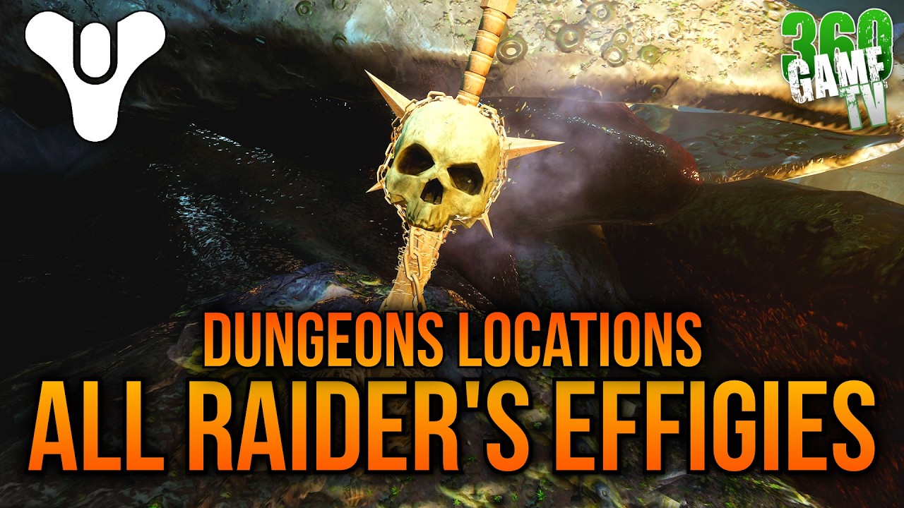All Raider's Effigies Locations in DUNGEONS - In Every Corner Triumph Guide - Destiny 2