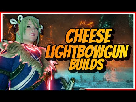 MHRise | CHEESE LIGHTBOWGUN BUILDS