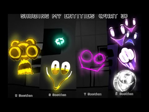 showing my fanmade IR entities (part 3) U section , S section , Y section , Ösection
