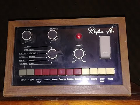 Bella Ciao (Rhythm Ace FR6) vintage drum machine