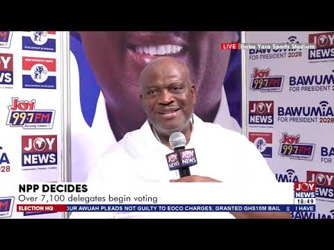 NPP decides: So far so good, everything has been great - Henry Quartey, Campaign Manager.