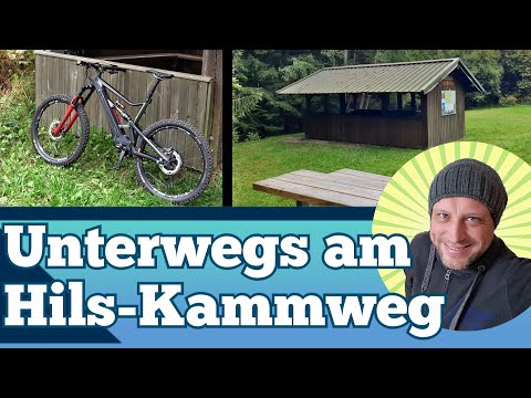 Unterwegs am Hils-Kammweg - Mit dem E-Bike zur Feuerschneisenhütte und Wilhelm-Raabe-Turm