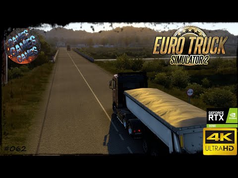 Euro Truck Simulator 2 #062 Eisenmarkt(RO)-Krajowa(RO) Gameplay ultra Settings RTX3090 4k no voice